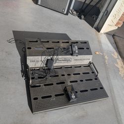 Monster Pedal Board + Power Supply Trade Or Sell 