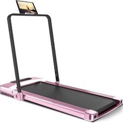 Pink Treadmill With Speakers 🔊 