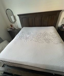 Cal King Size Mattress with Quilted Cover