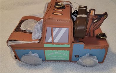Loungefly Disney Pixar Cars Tow Mater Crossbody Bag