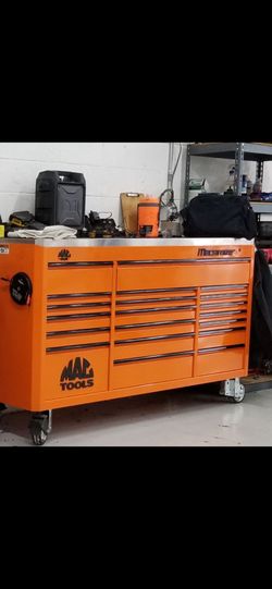 Tool Box And Tool Cart Combo