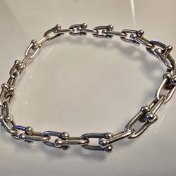 Tiffany and Co. Silver Hardwear Bracelet 