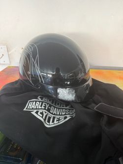 Harley-Davidson Motorcycle Half Helmet HD-H06 DOT – Size Small