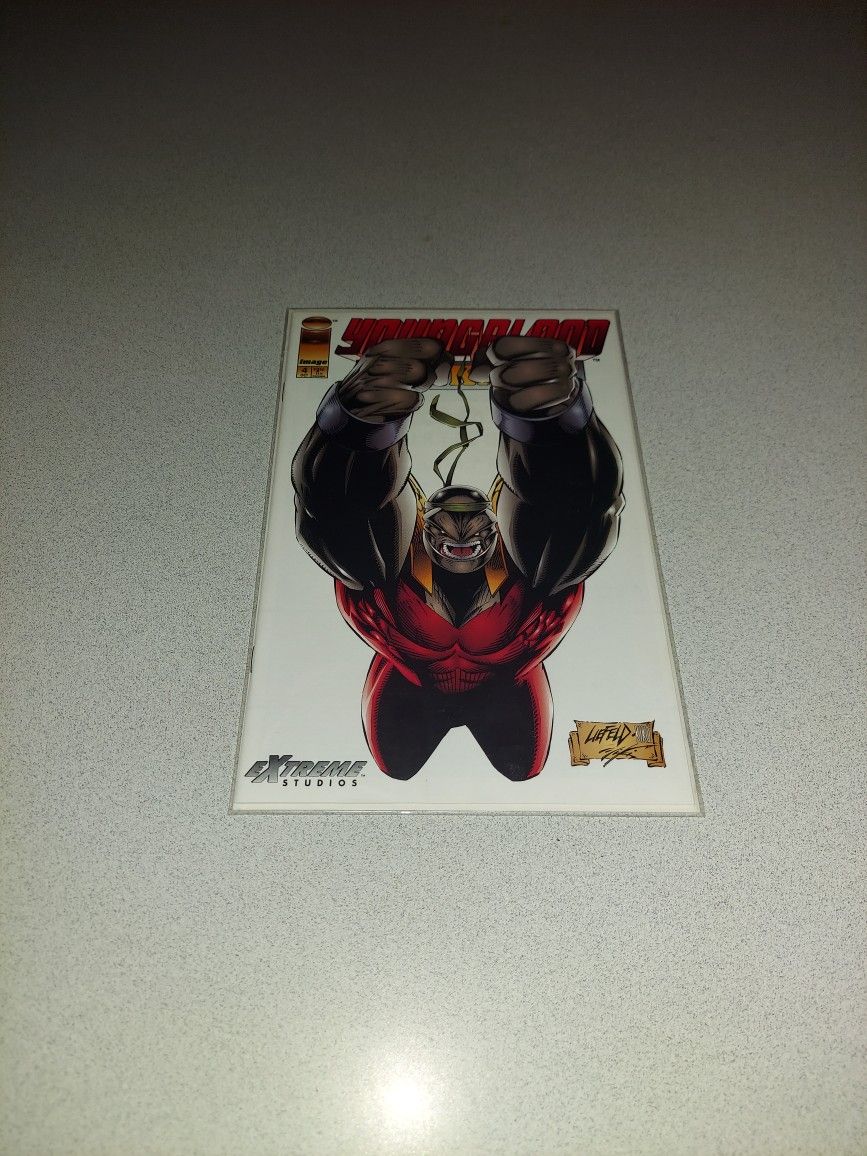 1993 YOUNGBLOOD STRIKEFILE #4 COMIC BAGGED AND BOARDED