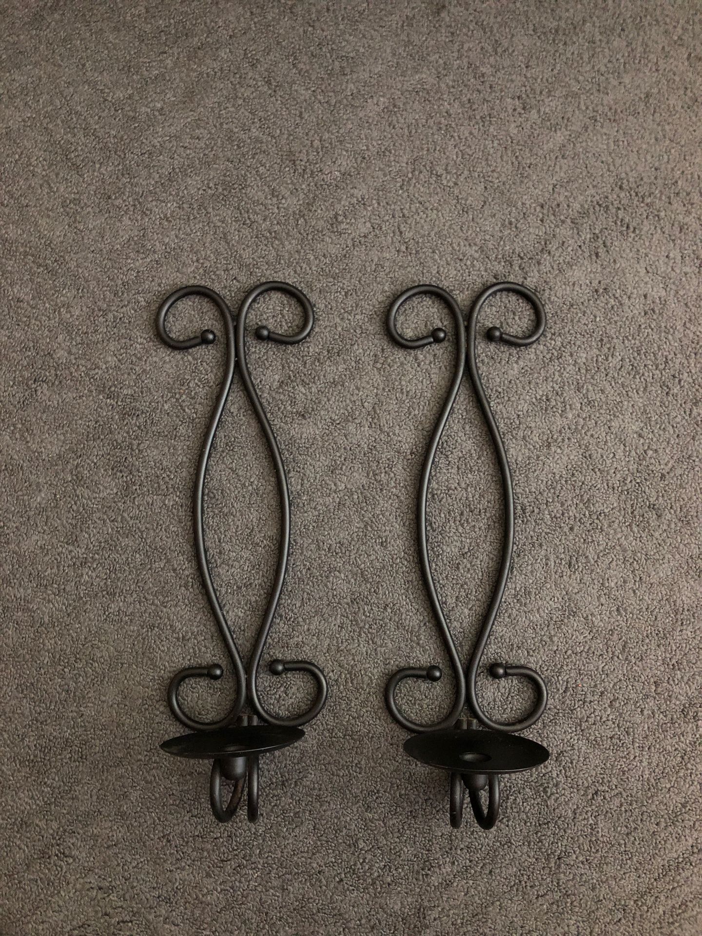Home Interiors Candle Sconces/ Candeleros