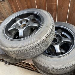 Doral SDL 69A Tires; Gt-R Wheels  5x14.3mm 60R16