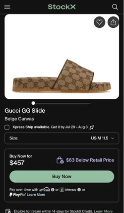 Gucci GG Slide