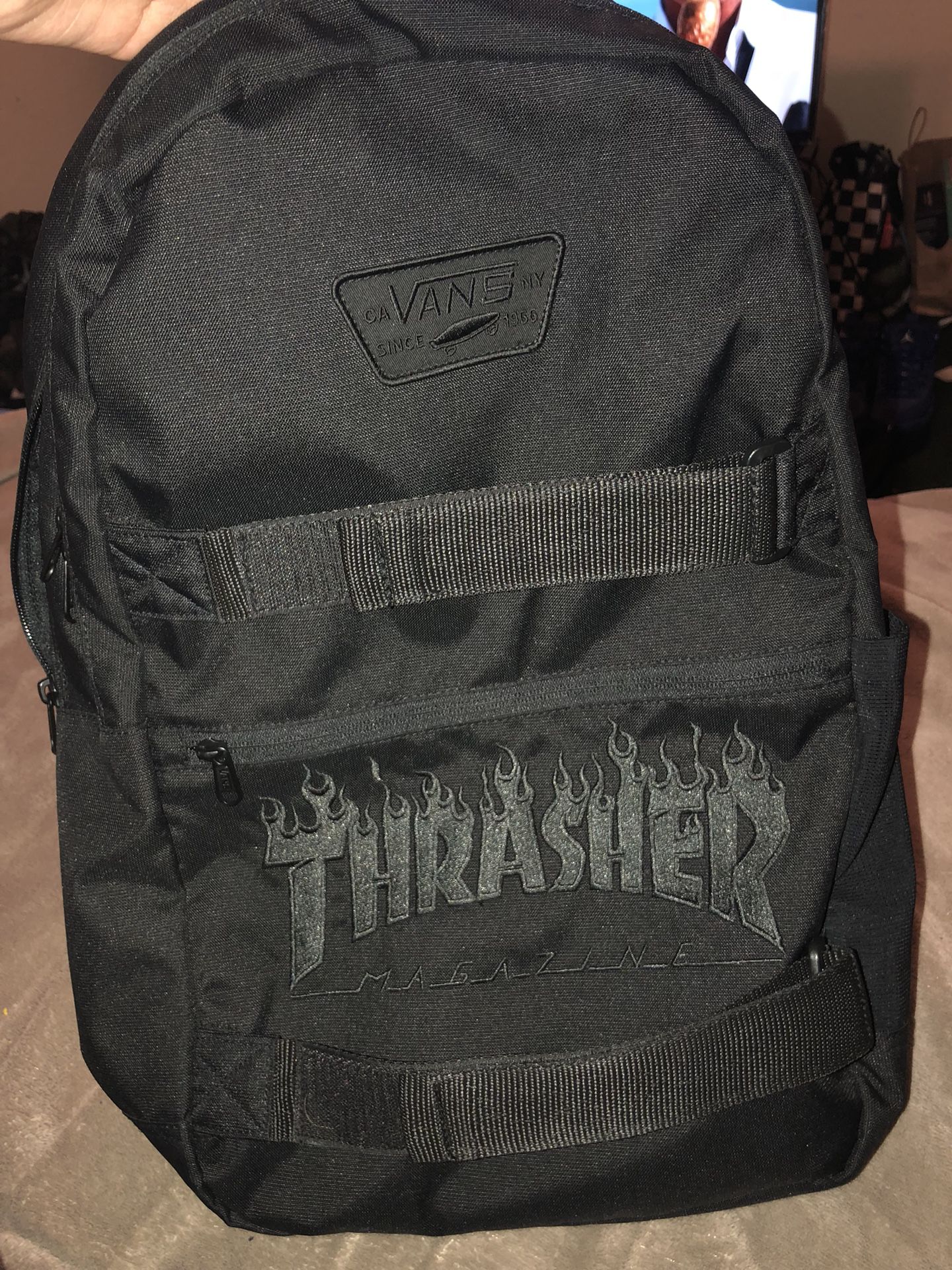 regional Persona Konkurrere Vans x Thrasher Backpack ( Sold out everywhere ) for Sale in Bellflower, CA  - OfferUp