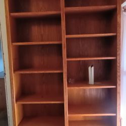 Bookshelf Solid Oak