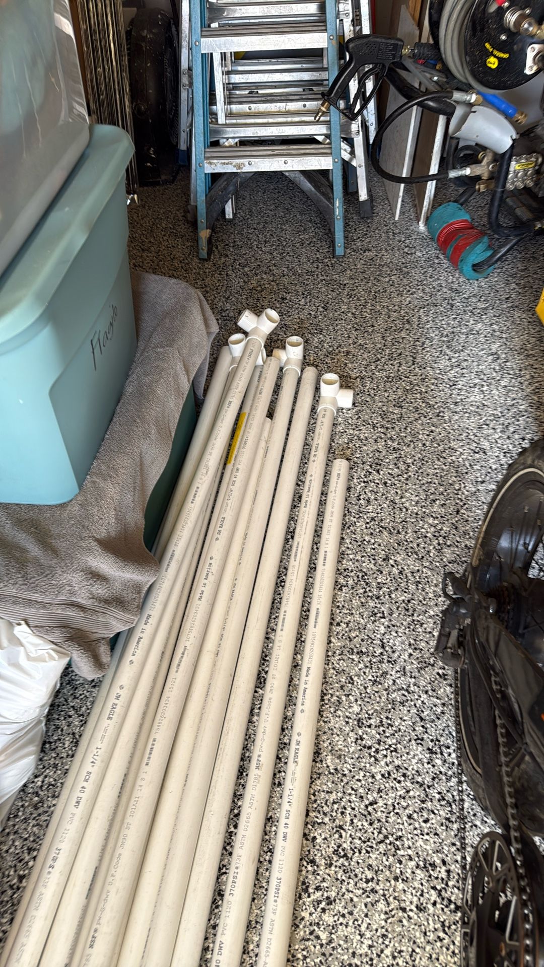 1 1/4 PVC New Never Used 