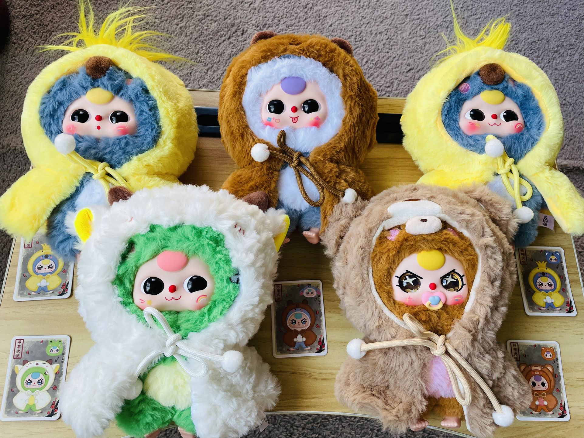 Baby Three I'm Not A Warrior Series Plush