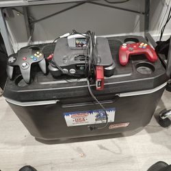 Nintendo 64 Star Fox With Controller + Wireless Controller Designed For This Console 