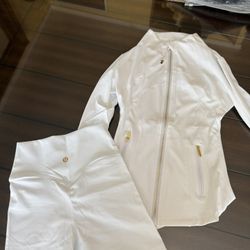 White Lululemon Set