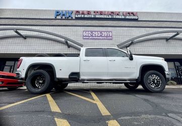 Truck Wheels Tires Leveling Kits Lift Kits Suspensions Lights Audio Bed Covers Accessories Installations (We Finance)