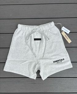 Light oatmeal essentials fear of god shorts