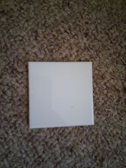 Wall Tile US Ceramic USA (contact info removed)002 Gloss 4-1/4" Square White Vintage