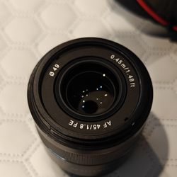 Samyang 45mm F1.8 For Sony E