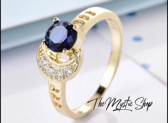 Double Moon Ring