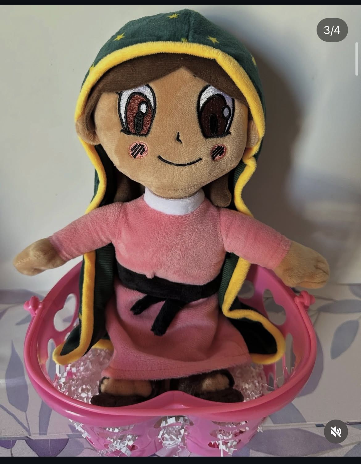 Virgen Mary Plushie