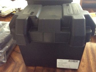 Battery boxes and trays