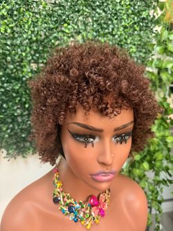 Afro kinky synthetic wig
