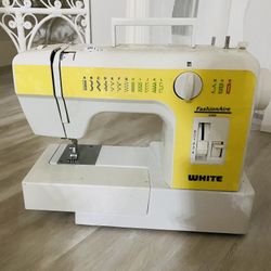 White Fashionaire Sewing Machine 2360