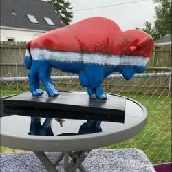 The Red White And Blue Buffalo