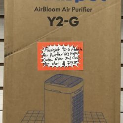 FlexiSpot Y2-G Flowlite Air Purifier H13 Hepa Carbon Filter 3-in-1 Clean Air New 