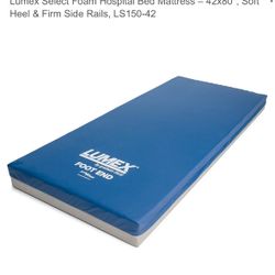 Graham-Field Lumex Select Foam Hospital Bed Mattress - 42” X 80” Never Opened or Used