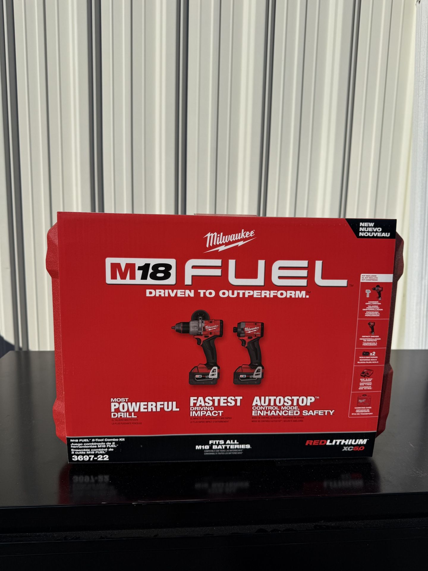 Milwaukee M18 FUEL Impact/ Hammer Drill Combo Kit