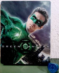 Green lantern blue ray & ring