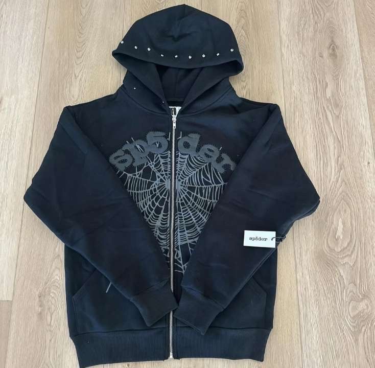 Spider Hoodie Zip Up Men’s M