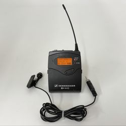 Sennheiser EW 100 SK 100 G3 Bodypack Transmitter with Lavalier Mic - 626-668MHz