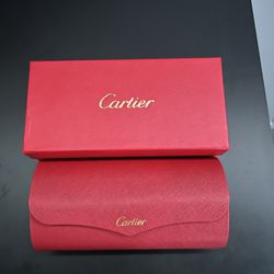 Cartier Chrome Hearts Decor Diamond Cut Glasses