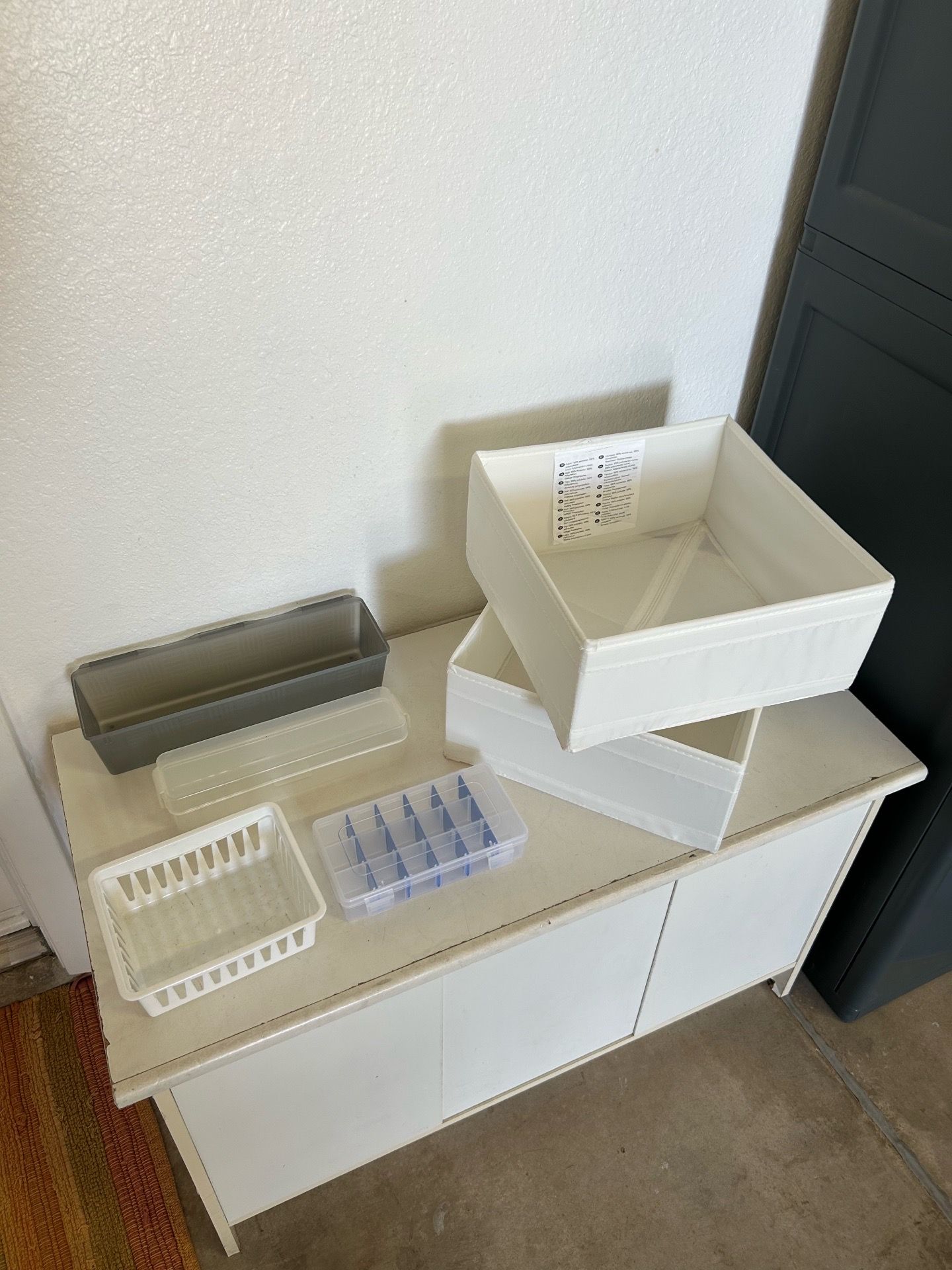 Organizing bins - 6 bins
