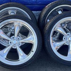 American Racing Vn515 Staggered 22x9 - 22x11 for Obs or C-10 With 265/35/22 - 295/30/22 Tires🔥🔥🔥