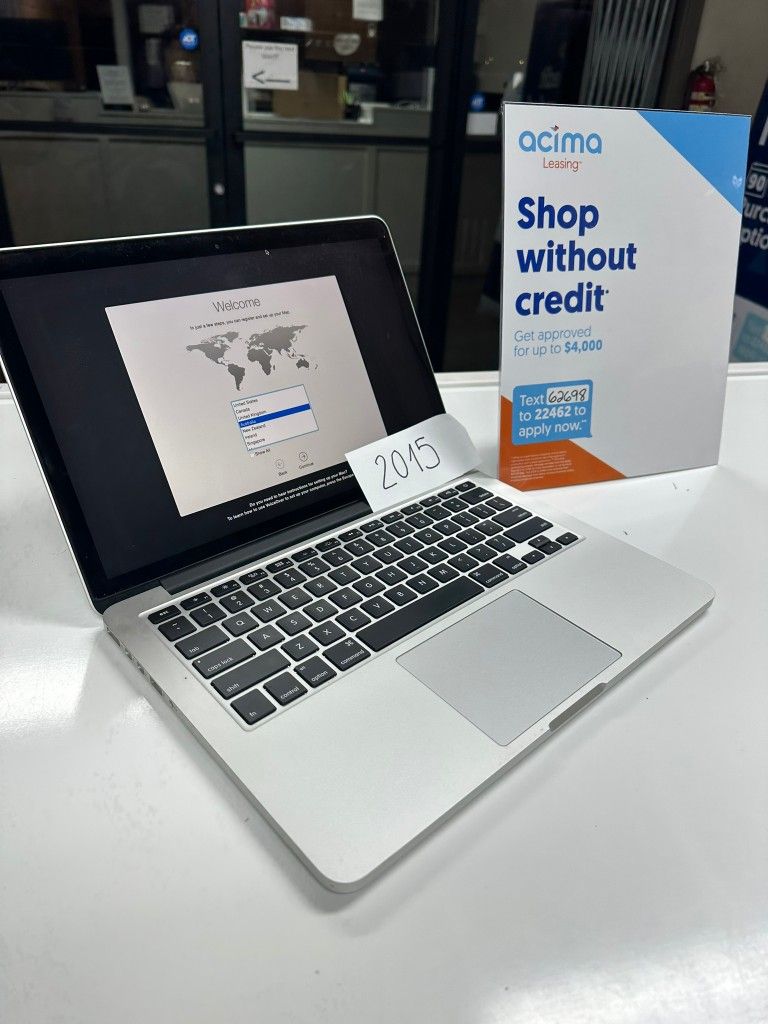 MacBook Pro 13in Early 2015 Laptop PAYMENTS PLAN AVAILABLE NO CREDIT NEEDED