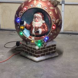 Christmas Santa Large Indoor And Outdoor  Decorations With Lights 
