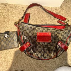 Authentic GUCCI Vintage Bag And Wallet