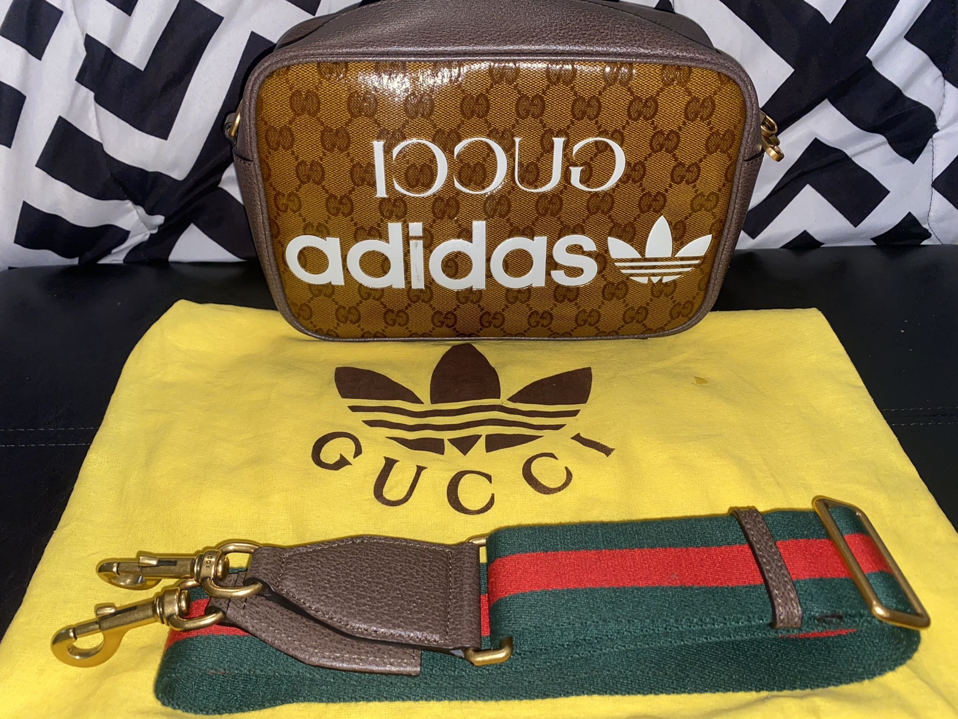 Gucci Adidas Small Shoulder Bag