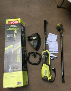RYOBI 18'' Electric String Trimmer Corded 10 Amp / attachment capable / works
