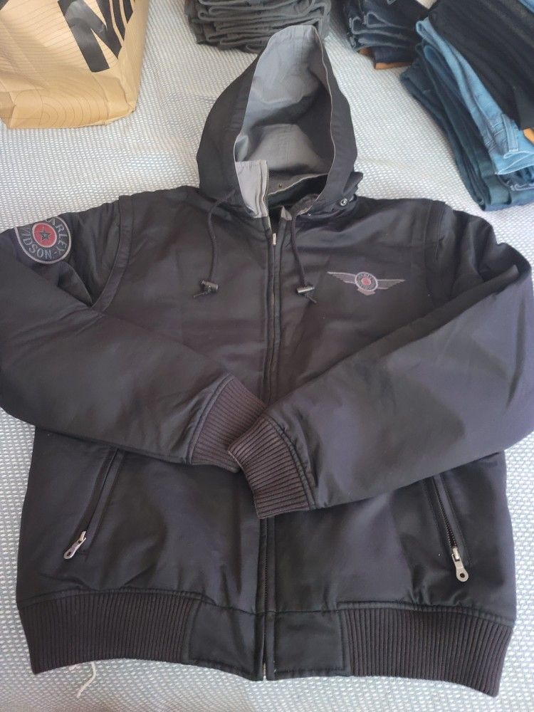 Reversible Harley Davidson Jacket Size Large $175 Pickup In Oakdale