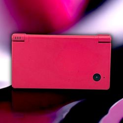 Nintendo Pink DSI Game Console with Charger.