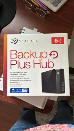 Seagate Backup Plus Hub 5TB Desktop Drive