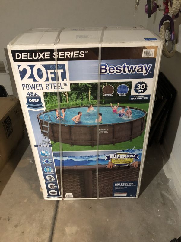 bestway power steel pool manual