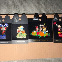 Limited Edition Disney Pins 