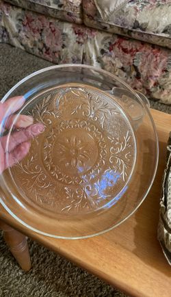 VANTAGE GLASS DESERT or SANDWICH SET OF 8