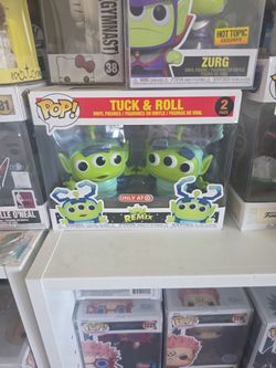 Toy Story Alien Funko Pops! Disney, Pixar! Tuck And Roll