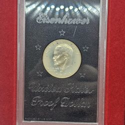 1974-s Eisenhower Silver Dollar