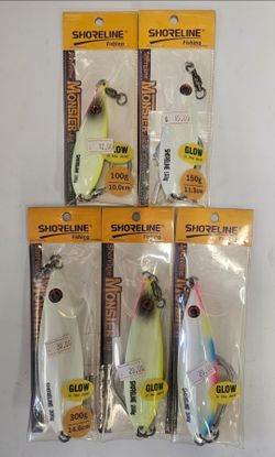 NEW ! Shorlie MONSTER Foshing Jig Glow in the dark